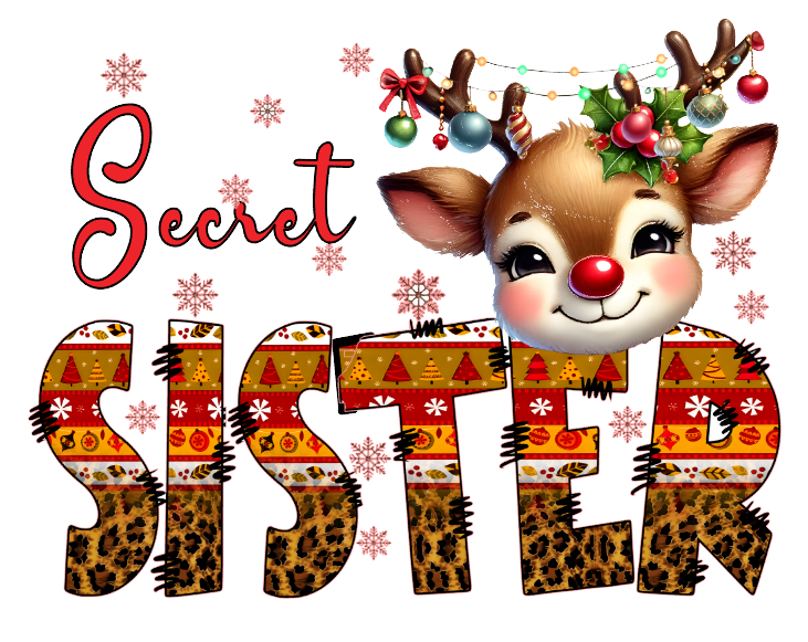 Secret Sister Cute Reindeer website