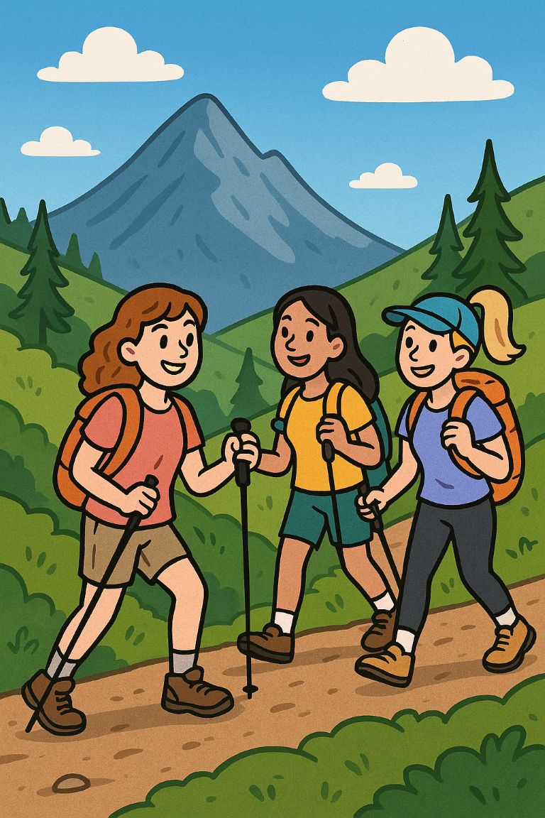 ladies hike