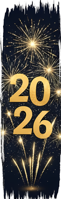 New Years 2026 single verticle banner25